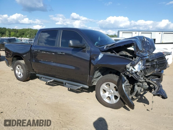 2019 Ram 1500 Tradesman with VIN 1C6RREGT5KN655682, listed as a Copart auction lot 73238584 with 172,112 mi miles and Salvage Title. Bid and sale history available at carsss.com. Image 4.