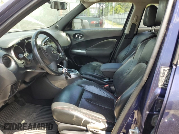 2016 Nissan Juke SL z VIN JN8AF5MV6GT659042, wystawiony jako Copart lot #55655895 z przebiegiem 181 009 mil mil oraz Szkody całkowita. Historia ofert i sprzedaży dostępna na DreamBid. Obrazek 7.