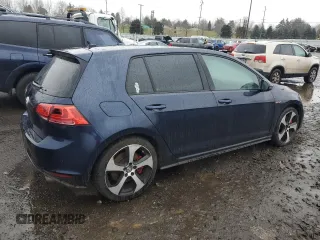 2016 Volkswagen GTI Autobahn z VIN 3VW547AU4GM070609, wystawiony jako Copart lot #44067435 z przebiegiem 79 578 mil mil oraz Czysty tytuł • Clean title. Historia ofert i sprzedaży dostępna na DreamBid. Obrazek 3.