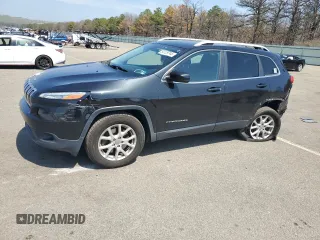 2016 Jeep Cherokee Latitude with VIN 1C4PJMCS5GW341403, listed as a Copart auction lot 54129745 with 46,707 mi miles and Salvage Title. Bid and sale history available at carsss.com. Image 1.