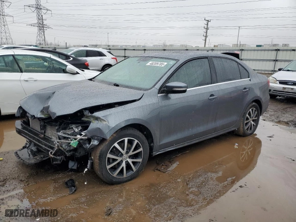 2018 Volkswagen Jetta 1.4T SE with VIN 3VWDB7AJ8JM258502, listed as a Copart auction lot 48209785 with 51,943 mi miles and Salvage Title. Bid and sale history available at carsss.com. Image 1.