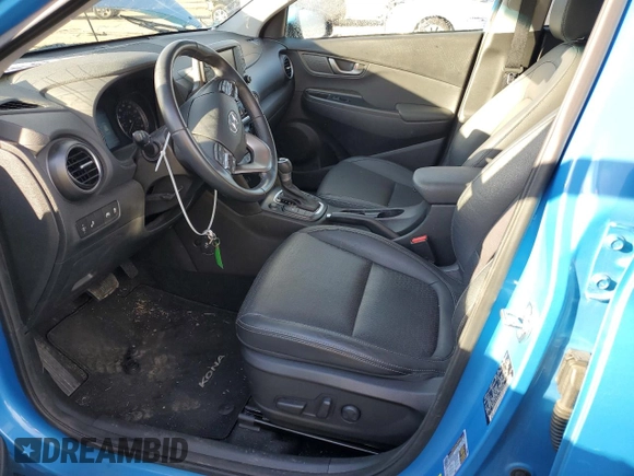 2020 Hyundai Kona Limited with VIN KM8K3CA52LU522505, listed as a Copart auction lot 71314622 with 25,257 mi miles. Bid and sale history available at carsss.com. Image 7.