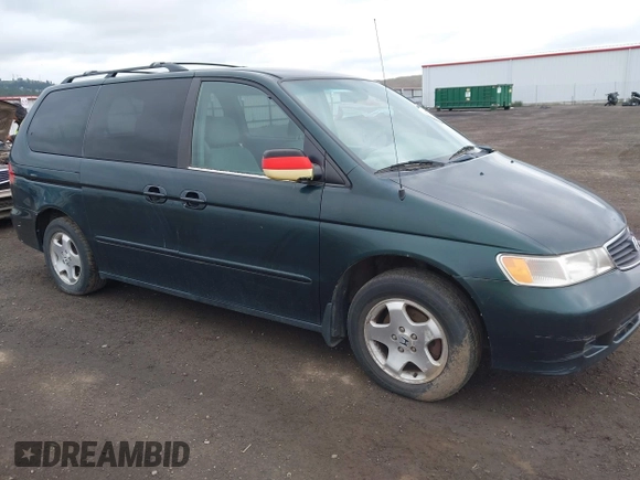 2000 Honda Odyssey EX z VIN 2HKRL1865YH010129, wystawiony jako IAAI lot #42258113 z przebiegiem 191 713 mil mil oraz . Historia ofert i sprzedaży dostępna na DreamBid. Obrazek 1.