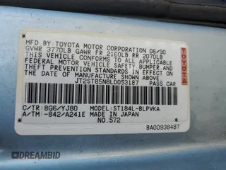 1990 Toyota Celica GTS with VIN JT2ST85N8L0053187, listed as a Copart auction lot 77814734 with 46,832 mi miles and Clean Title. Bid and sale history available at carsss.com. Image 12.