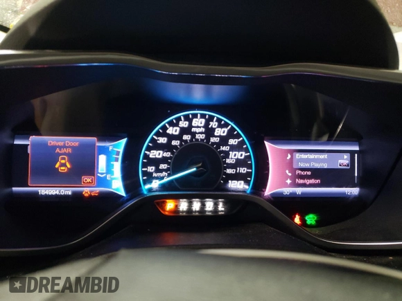 2013 Ford C-Max SEL with VIN 1FADP5BU5DL513300, listed as a Copart auction lot 44729645 with 184,994 mi miles and Salvage Title. Bid and sale history available at carsss.com. Image 9.