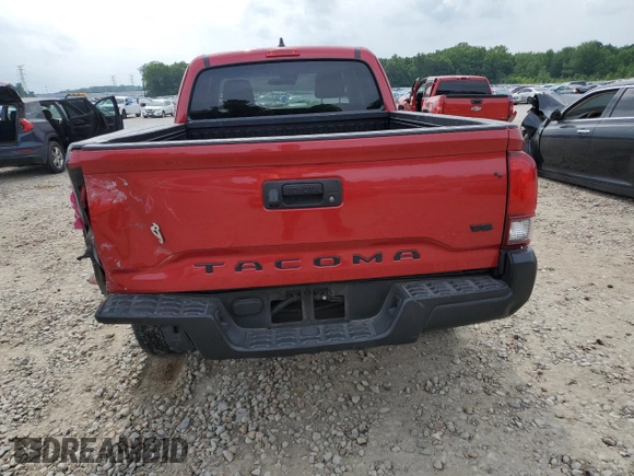 2020 Toyota Tacoma SR with VIN 3TYSX5EN8LT002204, listed as a Copart auction lot 56917255 with 101,968 mi miles and Salvage title. Bid and sale history available at DreamBid. Image 6.