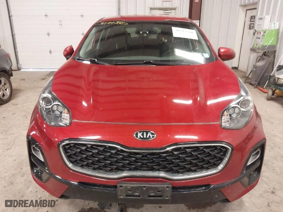 2020 Kia Sportage LX with VIN KNDPMCACXL7829571, listed as a IAAI auction lot 41213560 with 29,761 mi miles. Bid and sale history available at carsss.com. Image 13.