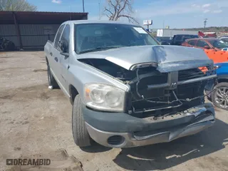 2007 Dodge Ram 1500 SLT with VIN 1D7HA18P17J553869, listed as a IAAI auction lot 41879434 with 199,631 mi miles. Bid and sale history available at carsss.com. Image 1.