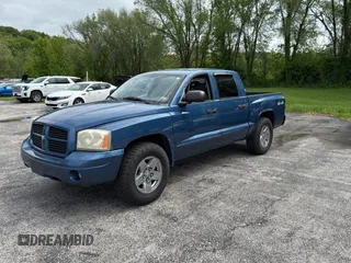 2006 Dodge Dakota SLT with VIN 1D7HW48N76S544488, listed as a Copart auction lot 55617465 with 151,608 mi miles and Clean Title. Bid and sale history available at carsss.com. Image 2.