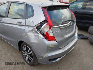 2018 Honda Fit EX-L with VIN 3HGGK5H97JM705564, listed as a IAAI auction lot 42064209 with 43,744 mi miles. Bid and sale history available at carsss.com. Image 6.