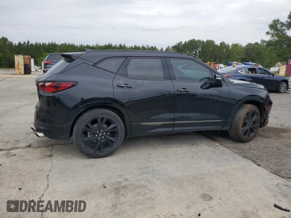 2020 Chevrolet Blazer RS z VIN 3GNKBERS4LS697598, wystawiony jako Copart lot #55914245 z przebiegiem 65 578 mil mil oraz Szkoda całkowita • Salvage title. Historia ofert i sprzedaży dostępna na DreamBid. Obrazek 3.