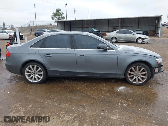 2013 Audi A4 Premium Plus with VIN WAUFFAFL2DN020529, listed as a IAAI auction lot 41609324 with 164,614 mi miles. Bid and sale history available at carsss.com. Image 13.