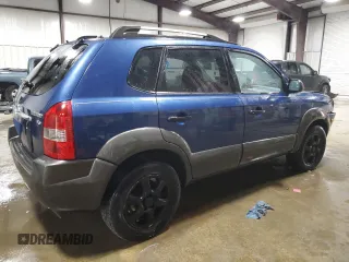2005 Hyundai Tucson GLS with VIN KM8JN12D05U045964, listed as a Copart auction lot 75753334 with 146,530 mi miles and Salvage Title. Bid and sale history available at carsss.com. Image 3.