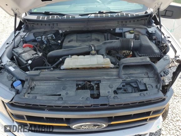 2022 Ford F-150 XL with VIN 1FTEW1E84NFA98656, listed as a Copart auction lot 59326935 with 49,609 mi miles and Salvage title. Bid and sale history available at DreamBid. Image 11.