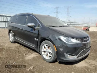 2020 Chrysler Pacifica Limited z VIN 2C4RC1GG1LR187041, wystawiony jako Copart lot #48469605 z przebiegiem 176 172 mil mil oraz Szkoda całkowita • Salvage title. Historia ofert i sprzedaży dostępna na DreamBid. Obrazek 4.