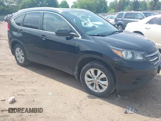 2013 Honda CR-V EX-L z VIN 5J6RM4H78DL000671, wystawiony jako IAAI lot #42395787 z przebiegiem 157 312 mil mil oraz . Historia ofert i sprzedaży dostępna na DreamBid. Obrazek 1.