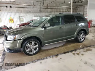 2016 Dodge Journey Crossroad Plus z VIN 3C4PDDGG6GT160328, wystawiony jako Copart lot #58225305 z przebiegiem 72 590 mil mil oraz Szkoda całkowita • Salvage title. Historia ofert i sprzedaży dostępna na DreamBid. Obrazek 1.