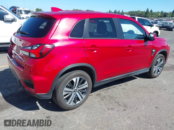 2022 Mitsubishi Outlander ES with VIN JA4APUAU4NU019623, listed as a IAAI auction lot 42746371 with 58,851 mi miles and . Bid and sale history available at DreamBid. Image 4.