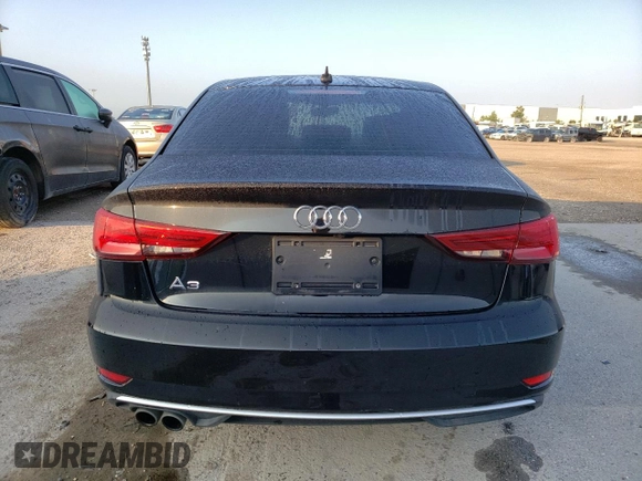 2017 Audi A3 Sedan Premium with VIN WAUAUGFF9H1027293, listed as a Copart auction lot 58139003 with 95,692 mi miles. Bid and sale history available at carsss.com. Image 6.