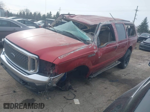 2000 Ford Excursion Special Serv с VIN 1FMNU40L9YEA38400, выставлен на аукционе IAAI как лот 41431576 с пробегом 145 826 миль миль и . История ставок и продаж доступна на DreamBid. Изображение 17.