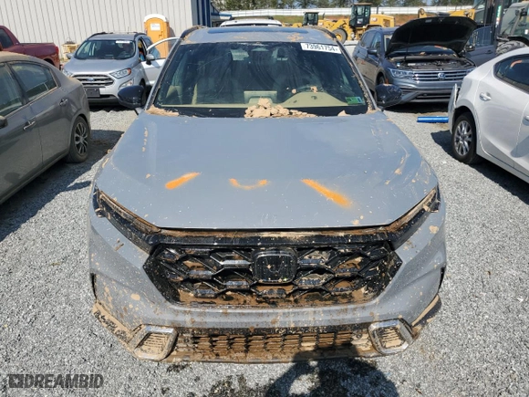 2023 Honda CR-V Hybrid Sport Touring with VIN 7FARS6H97PE009236, listed as a Copart auction lot 73961754 with 0 mi miles and Salvage Title. Bid and sale history available at carsss.com. Image 5.