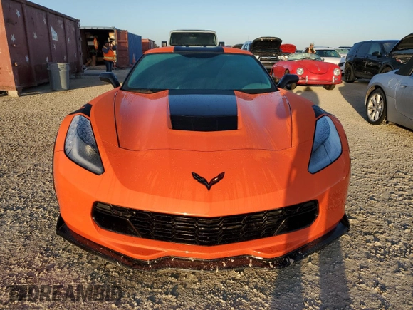 2019 Chevrolet Corvette Grand Sport 2LT with VIN 1G1YY2D71K5100265, listed as a Copart auction lot 78802304 with 0 mi miles and Salvage Title. Bid and sale history available at carsss.com. Image 5.