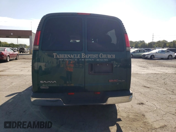 1997 GMC Savana z VIN 1GJGG25R1V1073885, wystawiony jako Copart lot #72458594 z przebiegiem 189 209 mil mil oraz Szkoda całkowita • Salvage title. Historia ofert i sprzedaży dostępna na DreamBid. Obrazek 6.