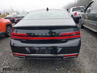 2022 Genesis G90 3.3T Premium with VIN KMTF34PA5NU096328, listed as a IAAI auction lot 41344972 with 6,923 mi miles. Bid and sale history available at carsss.com. Image 16.