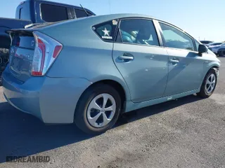 2013 Toyota Prius One with VIN JTDKN3DU6D5564222, listed as a IAAI auction lot 41968321 with 114,474 mi miles. Bid and sale history available at carsss.com. Image 4.