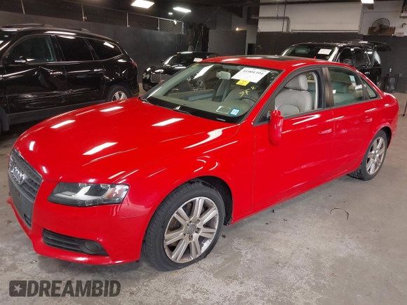 2010 Audi A4 2.0T Premium with VIN WAUBFAFL7AN011884, listed as a IAAI auction lot 41901394 with 120,108 mi miles. Bid and sale history available at carsss.com. Image 17.