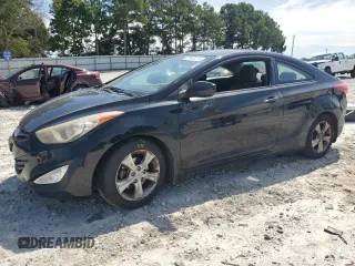 2013 Hyundai Elantra Coupe SE with VIN KMHDH6AE5DU016275, listed as a Copart auction lot 69846214 with 213,981 mi miles and Salvage Title. Bid and sale history available at carsss.com. Image 1.