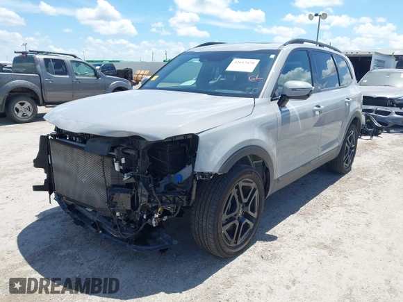 2024 Kia Telluride SX Prestige X-Pro with VIN 5XYP5DGC1RG467748, listed as a IAAI auction lot 42613478 with 21,129 mi miles and . Bid and sale history available at DreamBid. Image 17.