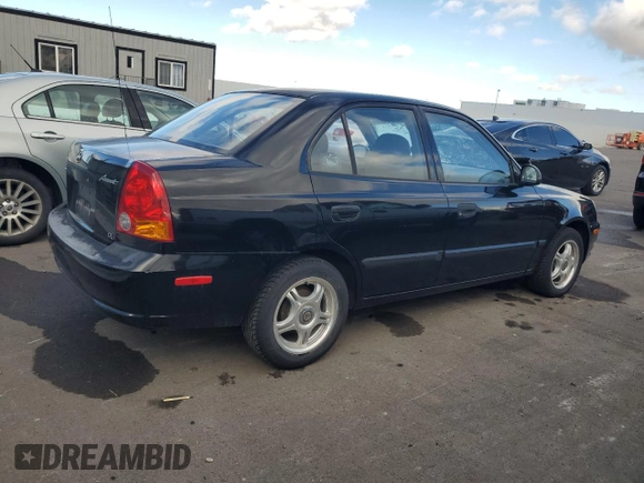 2003 Hyundai Accent GL with VIN KMHCG45C43U429167, listed as a Copart auction lot 79658124 with 80,926 mi miles and Clean Title. Bid and sale history available at carsss.com. Image 3.