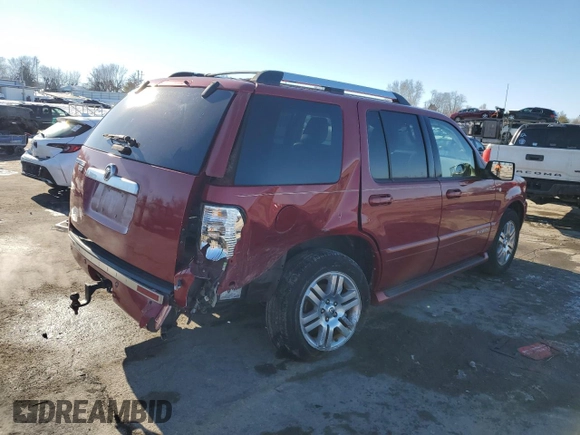 2009 Mercury Mountaineer Premier with VIN 4M2EU38E89UJ03002, listed as a Copart auction lot 88866765 with 106,779 mi miles and Salvage Title. Bid and sale history available at carsss.com. Image 3.