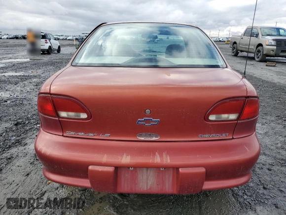 1998 Chevrolet Cavalier LS with VIN 1G1JF52T3W7129110, listed as a Copart auction lot 78706224 with 110,373 mi miles and Salvage Title. Bid and sale history available at carsss.com. Image 6.