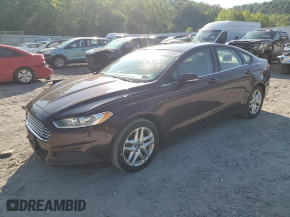 2013 Ford Fusion SE with VIN 3FA6P0H79DR137263, listed as a Copart auction lot 57802465 with 135,037 mi miles and Salvage title. Bid and sale history available at DreamBid. Image 1.