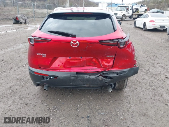 2023 Mazda CX-30 2.5 S Select Package with VIN 3MVDMBBM0PM546997, listed as a IAAI auction lot 41923358 with 28,606 mi miles. Bid and sale history available at carsss.com. Image 16.