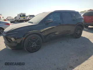 2023 Chevrolet Blazer LT with VIN 3GNKBDRS7PS221300, listed as a Copart auction lot 71954934 with 8,737 mi miles and Salvage title. Bid and sale history available at DreamBid. Image 1.