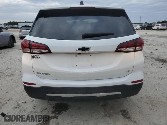 2023 Chevrolet Equinox LT with VIN 3GNAXKEG7PS146214, listed as a Copart auction lot 42203105 with 7,156 mi miles and Salvage Title. Bid and sale history available at DreamBid. Image 6.
