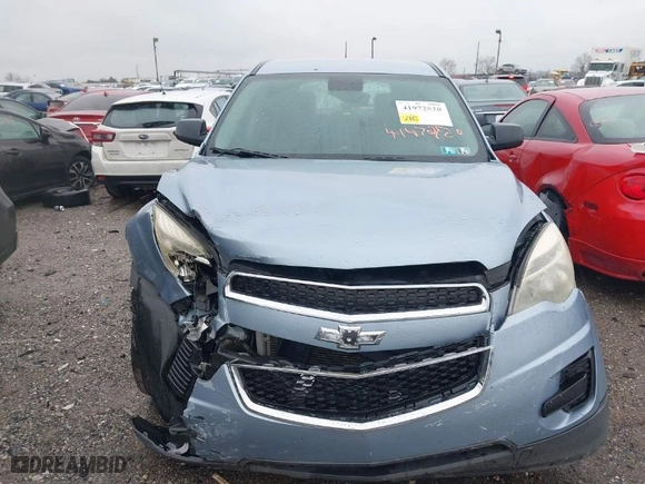 2014 Chevrolet Equinox LS with VIN 2GNALAEK7E6284390, listed as a IAAI auction lot 41972520 with 98,560 mi miles. Bid and sale history available at carsss.com. Image 6.