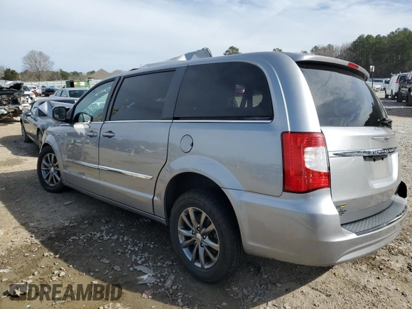 2016 Chrysler Town & Country S with VIN 2C4RC1HG3GR167443, listed as a Copart auction lot 47938035 with 0 mi miles and Salvage Title. Bid and sale history available at carsss.com. Image 2.