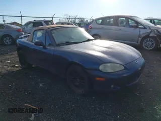 2003 Mazda MX-5 Miata Cloth with VIN JM1NB353230301362, listed as a IAAI auction lot 41216384 with 206,089 mi miles and . Bid and sale history available at DreamBid. Image 1.