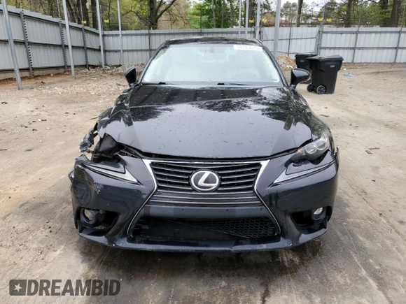 2015 Lexus IS 250 with VIN JTHBF1D2XF5057308, listed as a Copart auction lot 50145615 with 192,719 mi miles and Salvage title. Bid and sale history available at DreamBid. Image 5.