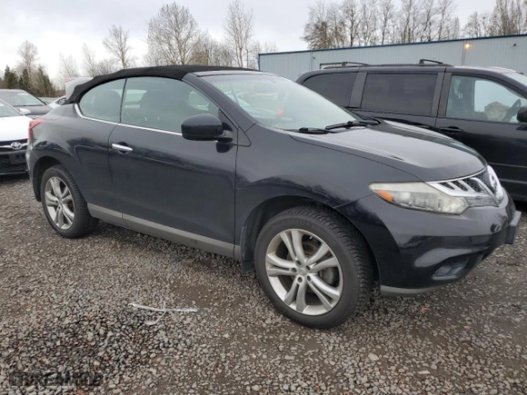 2011 Nissan Murano CrossCabriolet with VIN JN8AZ1FY3BW001290, listed as a Copart auction lot 49700125 with 138,688 mi miles and Clean Title. Bid and sale history available at carsss.com. Image 4.