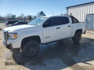 2021 GMC Canyon 4WD AT4 z VIN 1GTG6FEN7M1286272, wystawiony jako Copart lot #45660785 z przebiegiem 55 154 mil mil oraz Szkody całkowita. Historia ofert i sprzedaży dostępna na DreamBid. Obrazek 1.