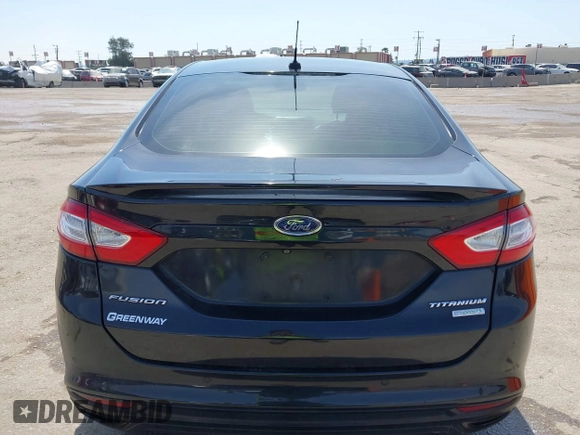2015 Ford Fusion Titanium with VIN 3FA6P0K91FR168665, listed as a IAAI auction lot 41852403 with 138,711 mi miles. Bid and sale history available at carsss.com. Image 16.