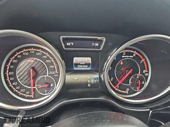 2019 Mercedes-Benz GLS 63 AMG z VIN 4JGDF7FE8KB219514, wystawiony jako Copart lot #62428725 z przebiegiem 206 264 mil mil oraz Czysty tytuł • Clean title. Historia ofert i sprzedaży dostępna na DreamBid. Obrazek 7.