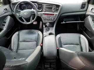 2012 Kia Optima SX with VIN 5XXGR4A62CG047161, listed as a Copart auction lot 53131235 with 103,110 mi miles and Clean Title. Bid and sale history available at carsss.com. Image 8.
