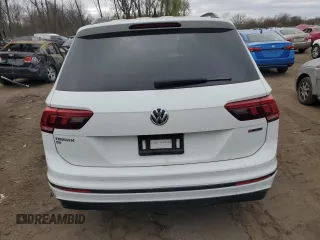 2021 Volkswagen Tiguan SE with VIN 3VV2B7AX8MM021965, listed as a Copart auction lot 53711125 with 59,554 mi miles and Salvage Title. Bid and sale history available at DreamBid. Image 6.