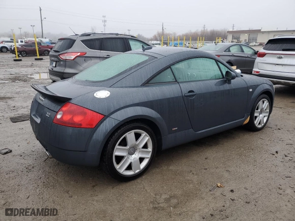 2005 Audi TT with VIN TRUWF28N051010300, listed as a Copart auction lot 43275425 with 176,810 mi miles and Clean Title. Bid and sale history available at carsss.com. Image 3.